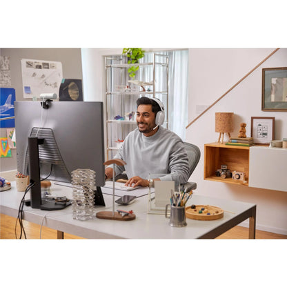 Logitech Zone Vibe 100 Wireless Over-Ear Headset (Off White)