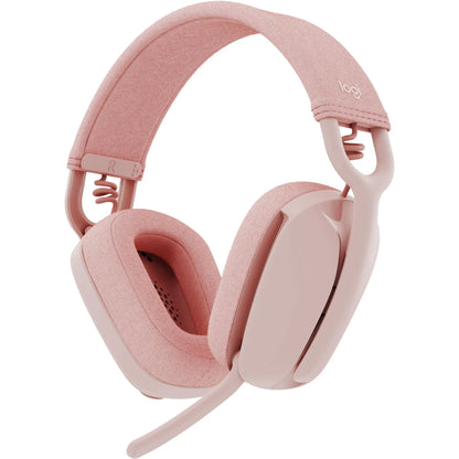 Logitech Zone Vibe 100 Wireless Over-Ear Headset (Rose)