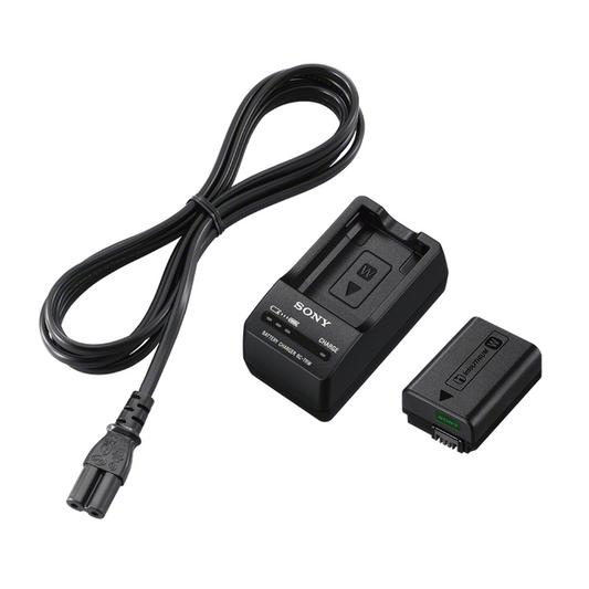 Sony ACC-TRW W Type NP-FW50 Battery and BC-TRW Charger - Travel Kit