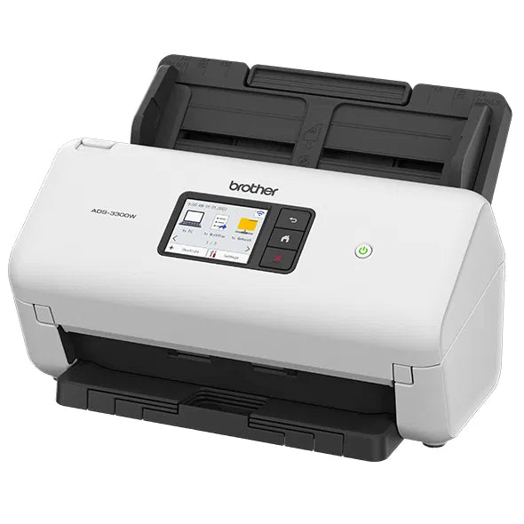 Brother ADS-3300W Wireless High-Speed A4 Desktop Document Scanner