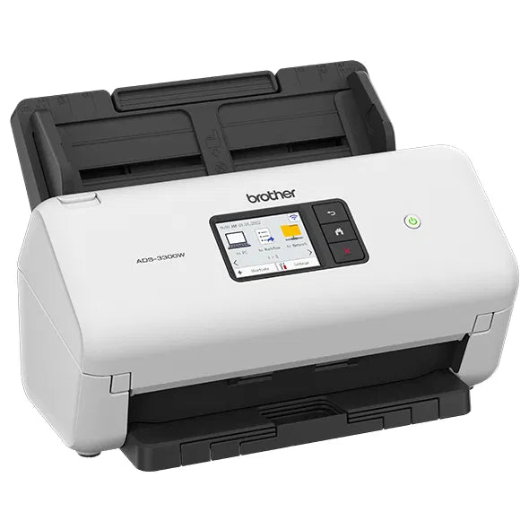Brother ADS-3300W Wireless High-Speed A4 Desktop Document Scanner