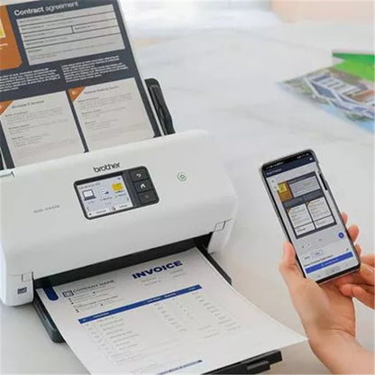 Brother ADS-3300W Wireless High-Speed A4 Desktop Document Scanner