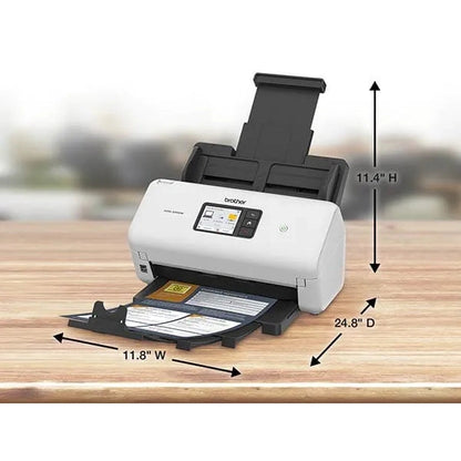 Brother ADS-3300W Wireless High-Speed A4 Desktop Document Scanner