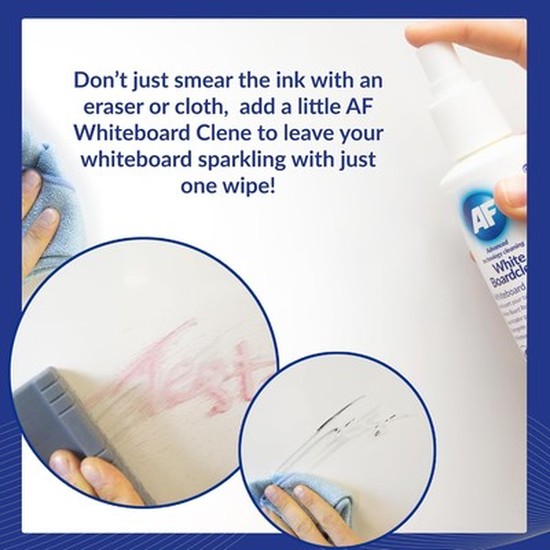 AF White Boardclene Whiteboard Cleaner Restorer Spray | 250ml