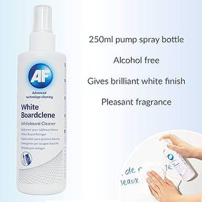 AF White Boardclene Whiteboard Cleaner Restorer Spray | 250ml