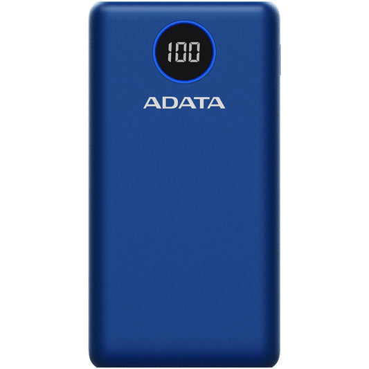 Adata P20000QCD 20000mAh Quick Charge Power Bank (Blue)