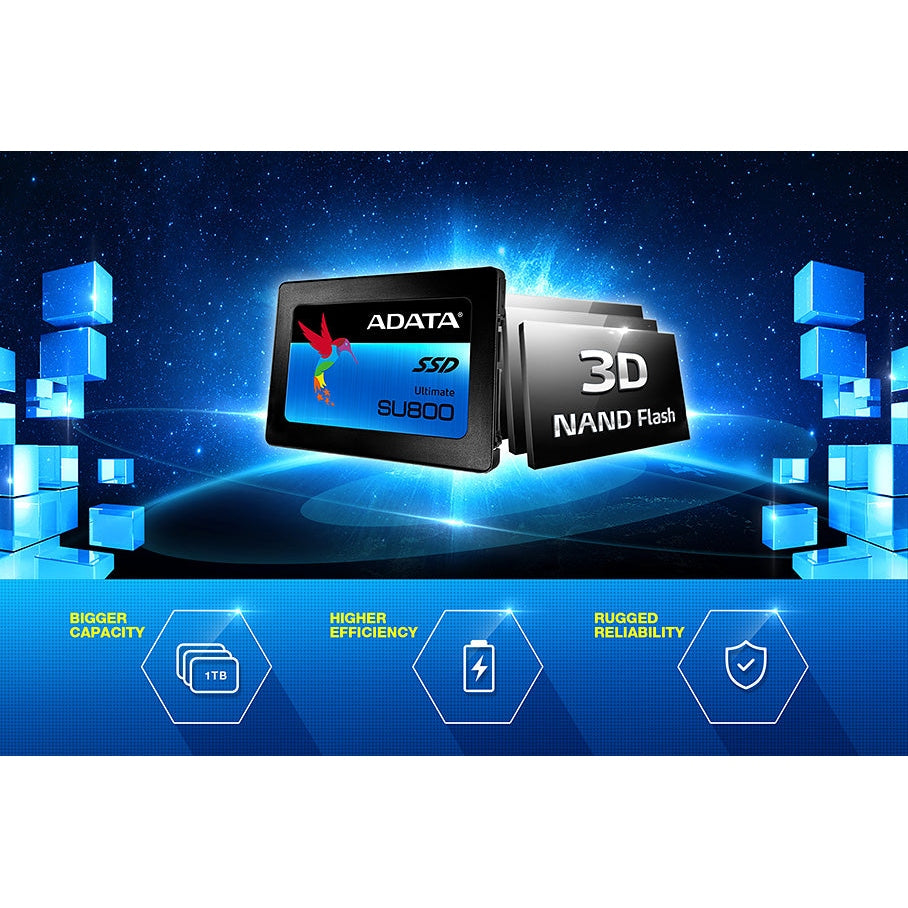 Adata SU800 Ultimate 256GB SATA3 2.5" 3D NAND Internal SSD (3 Years Warranty)