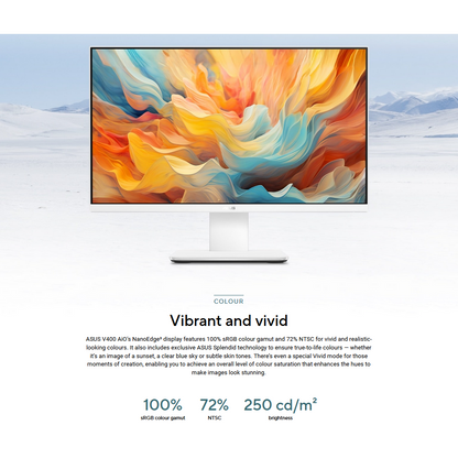 ASUS 23.8" V440VAK-WPC182W AIO | Intel Core i5 | 512GB SSD | 8GB RAM | FHD | All-In-One PC