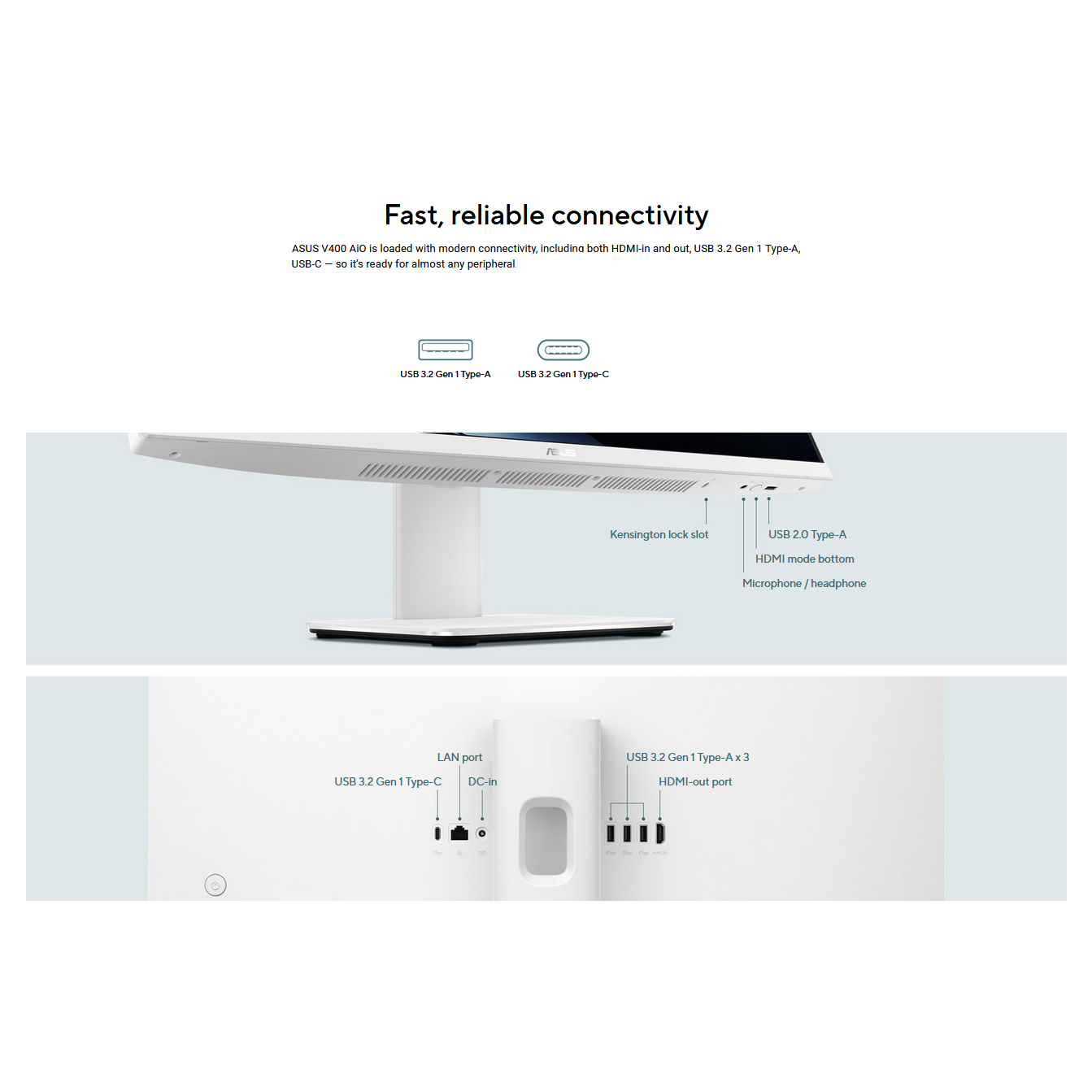 ASUS 27" V470VAK-WPE144W AIO | Intel Core i5 | 512GB SSD | 16GB RAM | FHD | All-In-One PC