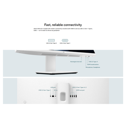 ASUS 27" V470VAK-WPE144W AIO | Intel Core i5 | 512GB SSD | 16GB RAM | FHD | All-In-One PC