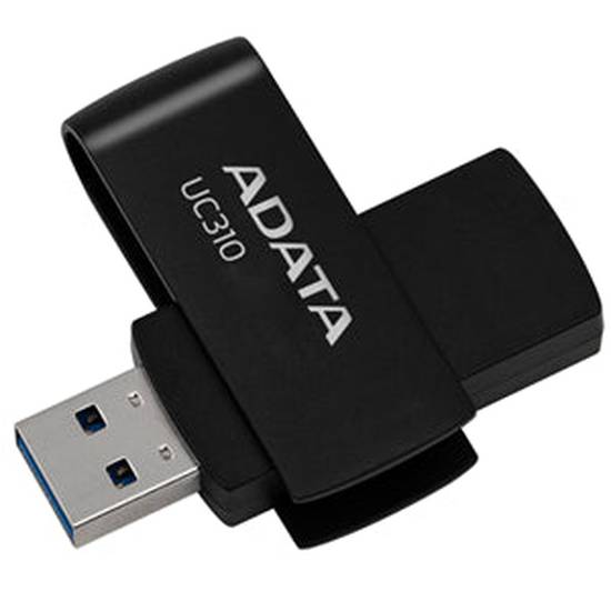 Adata UC310 Swivel USB3.2 128GB Flash Drive Black