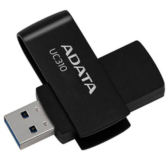 Adata UC310 Swivel USB3.2 128GB Flash Drive Black