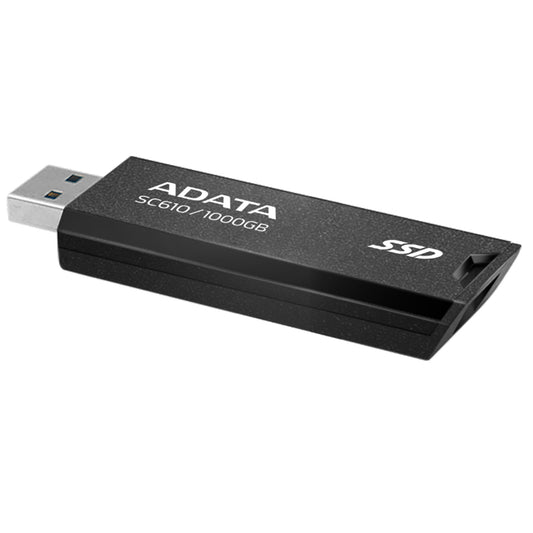 Adata SC610 1TB Retractable USB3.2 Gen 2 Portable External SSD 5 Years Warranty