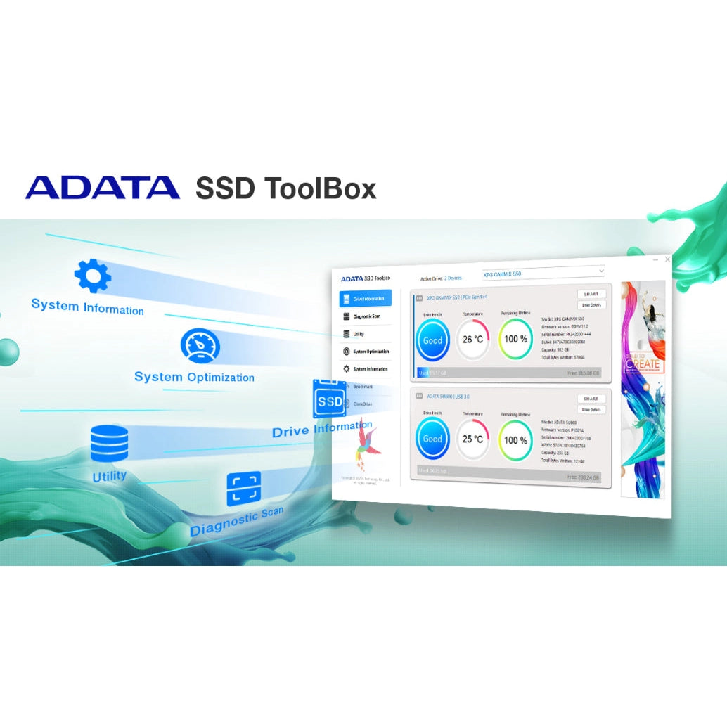 Adata SU630 Ultimate 240GB SATA3 2.5" 3D NAND QLC Internal SSD