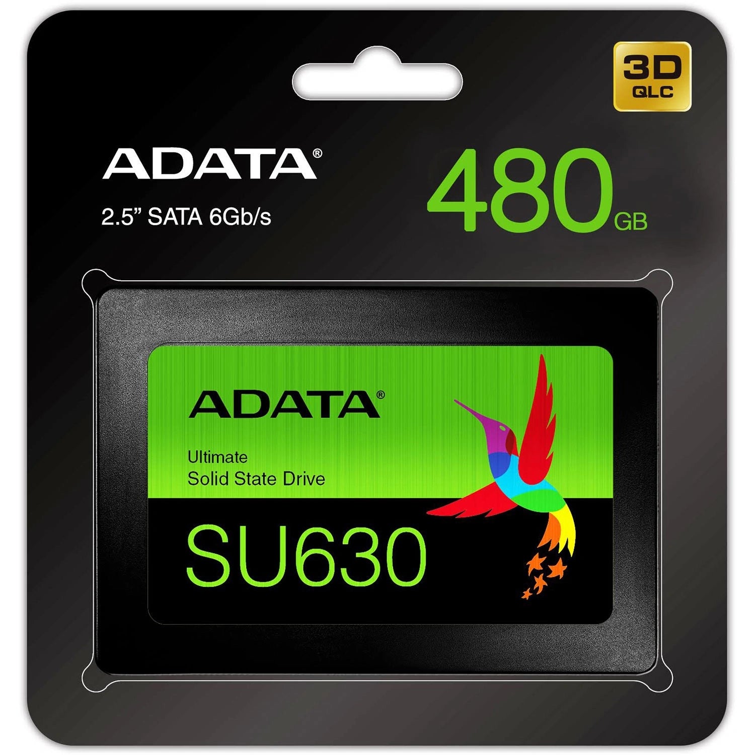 Adata SU630 Ultimate 480GB SATA3 2.5" 3D NAND QLC Internal SSD