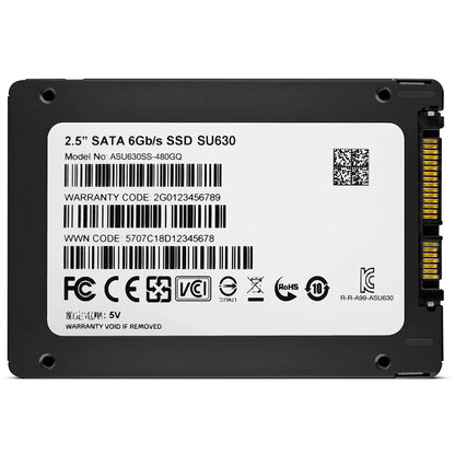 Adata SU630 Ultimate 480GB SATA3 2.5" 3D NAND QLC Internal SSD