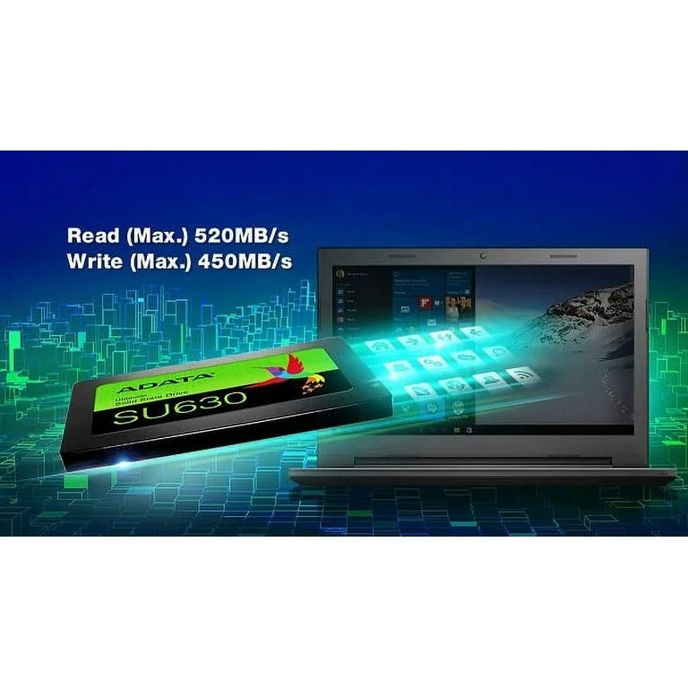 Adata SU630 Ultimate 480GB SATA3 2.5" 3D NAND QLC Internal SSD