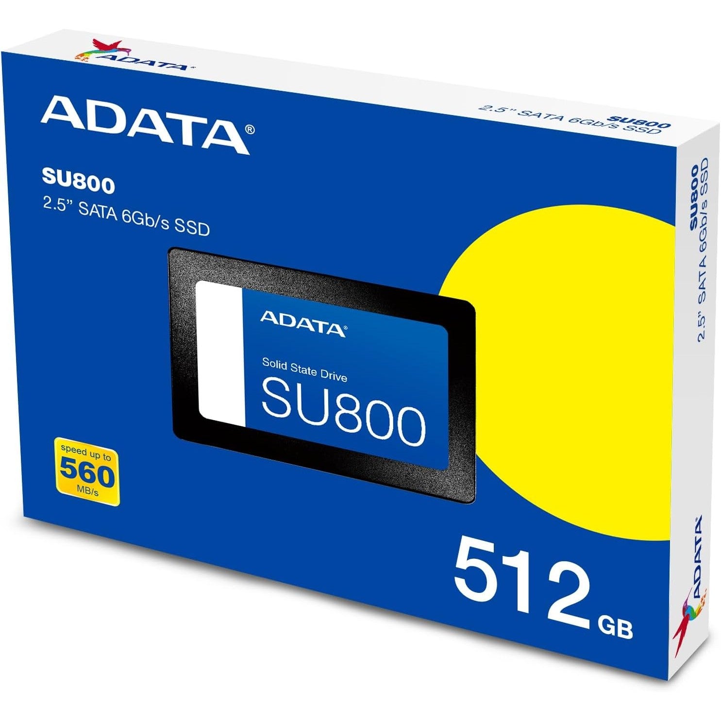 Adata SU800 Ultimate 512GB SATA3 2.5" 3D NAND Internal SSD 3 Years Warranty