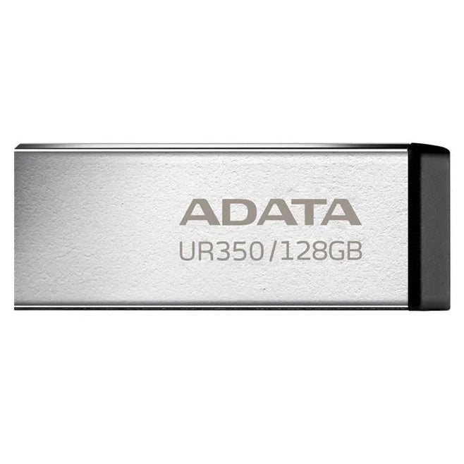 Adata UR350 USB3.2 128GB Flash Drive Nickel/Black