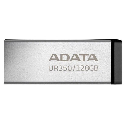 Adata UR350 USB3.2 128GB Flash Drive Nickel/Black