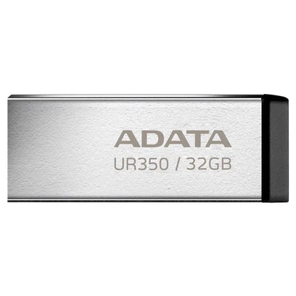 Adata UR350 USB3.2 32GB Flash Drive Nickel/Black