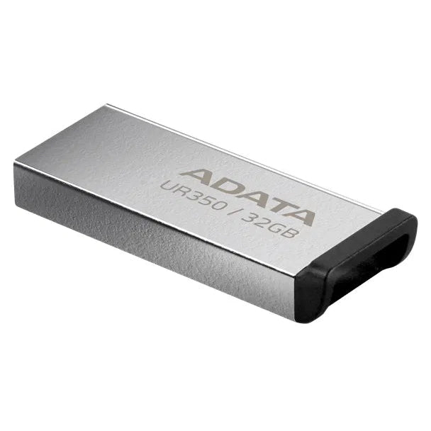 Adata UR350 USB3.2 32GB Flash Drive Nickel/Black