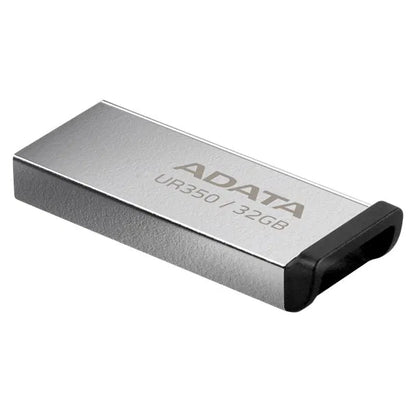Adata UR350 USB3.2 32GB Flash Drive Nickel/Black