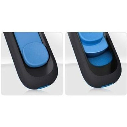 Adata UV128 Dashdrive Retractable USB 3.0 128GB Flash Drive Blue/Black