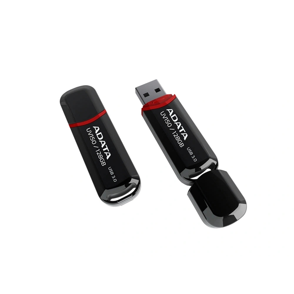 Adata UV150 Dashdrive USB3.2 128GB USB Flash Drive (Black/Red)
