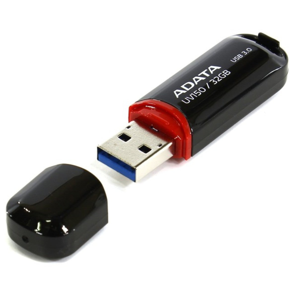 Adata UV150 Dashdrive USB3.2 128GB USB Flash Drive (Black/Red)