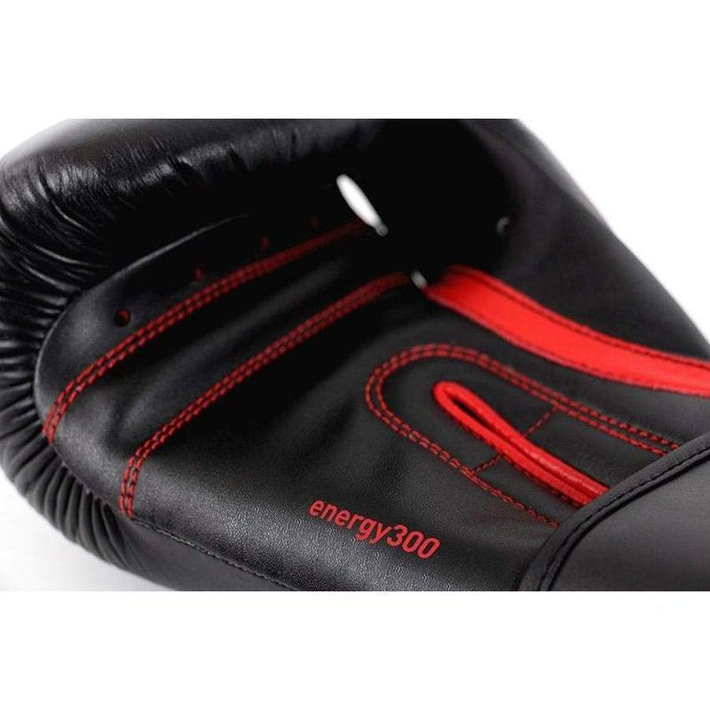 Adidas Energy 300 Boxing Gloves Black/Red - Combat Sports Glove