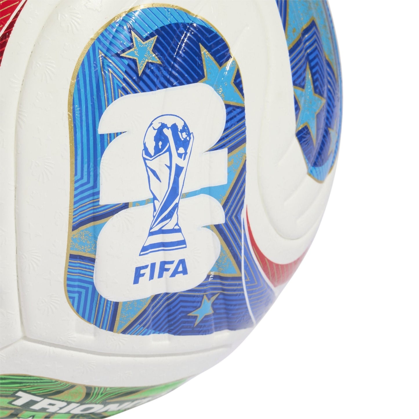 Adidas Fifa World Cup 26 Trionda Pro Football Soccer Official Match Ball 2026 White/Blue/Red/Lime