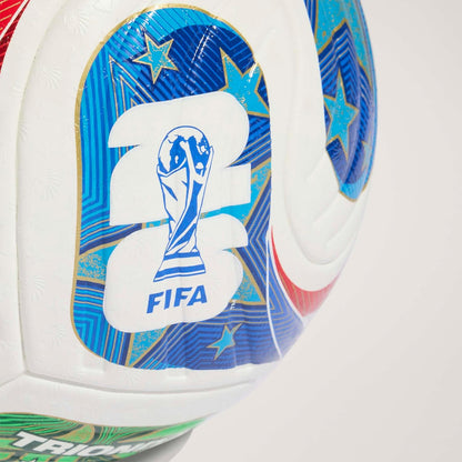 Adidas Fifa World Cup 26 Trionda Pro Football Soccer Official Match Ball 2026 White/Blue/Red/Lime