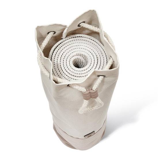 Adidas Yoga Mat Bag Pilates Fitness Stretch Training Chalky Brown