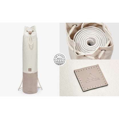 Adidas Yoga Mat Bag Pilates Fitness Stretch Training Chalky Brown