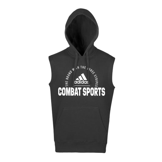 Adidas Combat Sports Hoodie Sleeveless Hoody (Black/White)