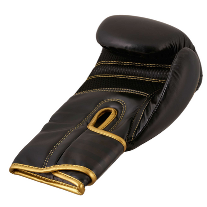 Adidas Hybrid 80 Boxing Gloves (Black/Gold) - Combat Sports Glove