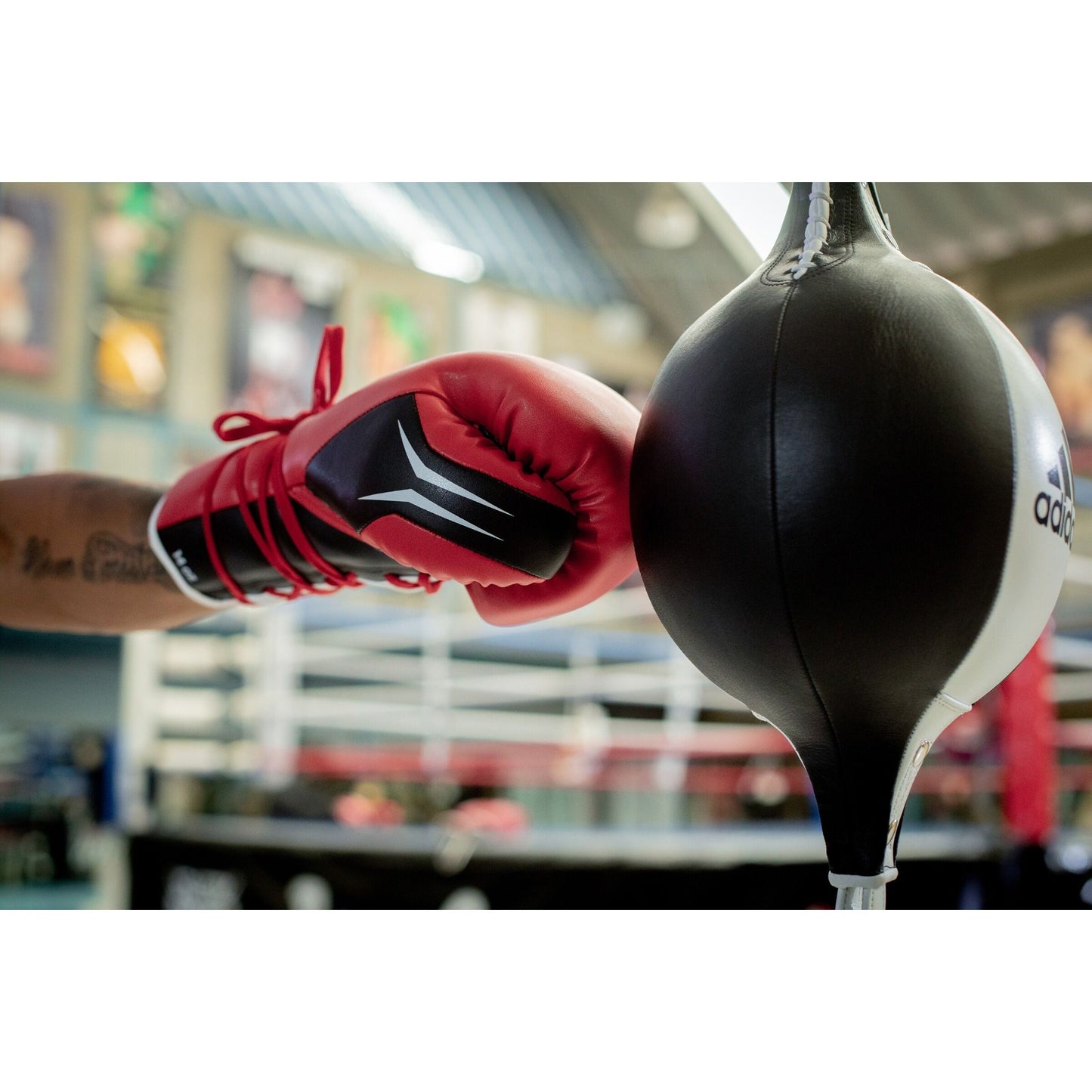 Adidas Speed Double End Ball - Boxing Punchbag (Black/White)