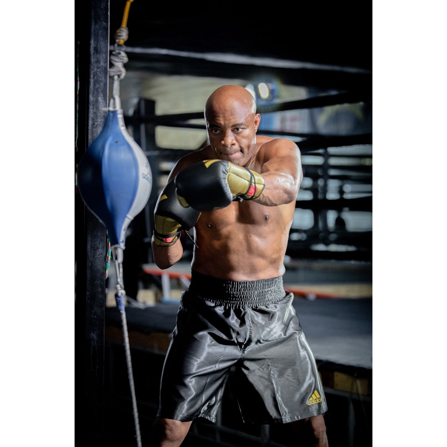 Adidas Speed Double End Ball - Boxing Punchbag (Black/White)