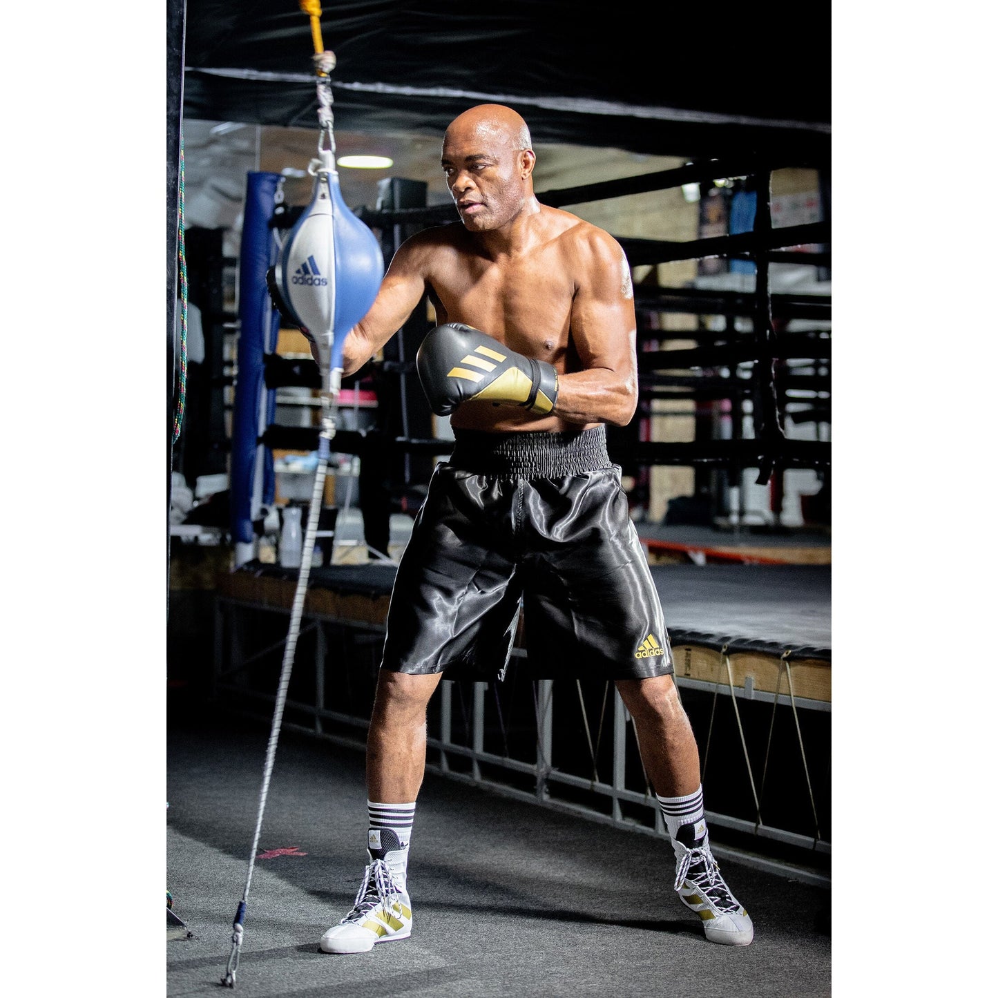 Adidas Speed Double End Ball - Boxing Punchbag (Black/White)