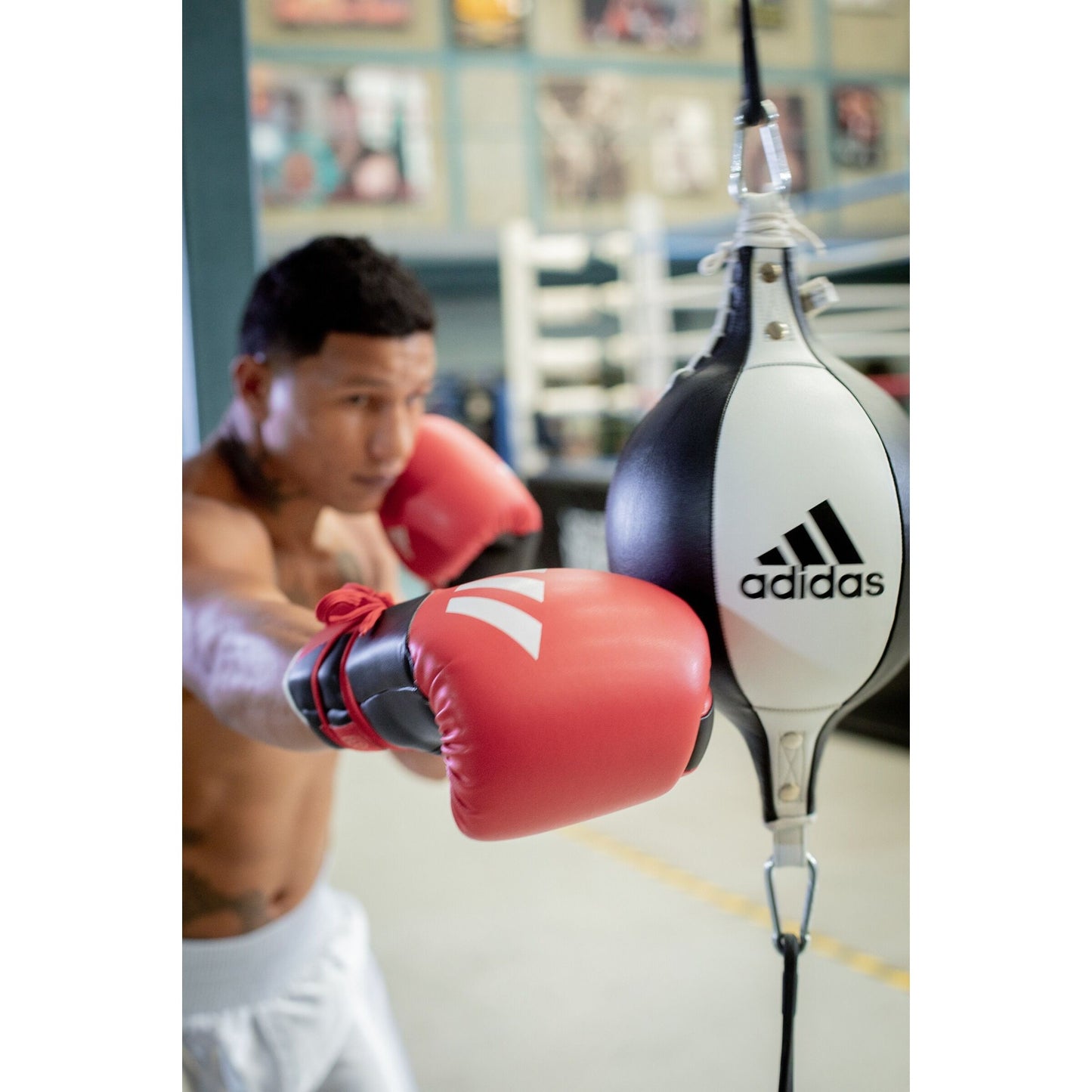 Adidas Speed Double End Ball - Boxing Punchbag (Black/White)