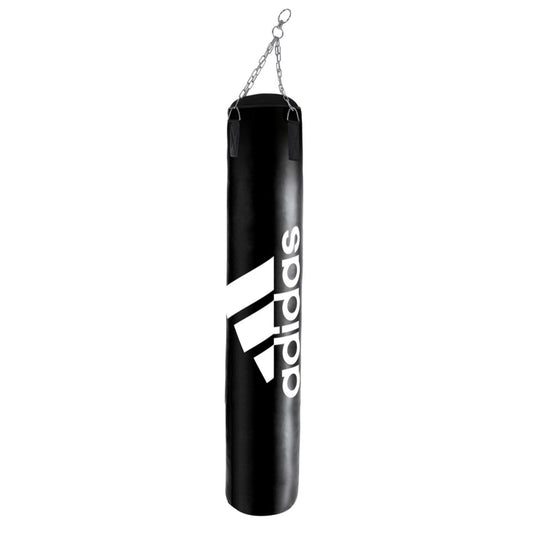 Adidas Speed Punchbag - 150cm 50kg Boxing Punch Bag (Black/White)