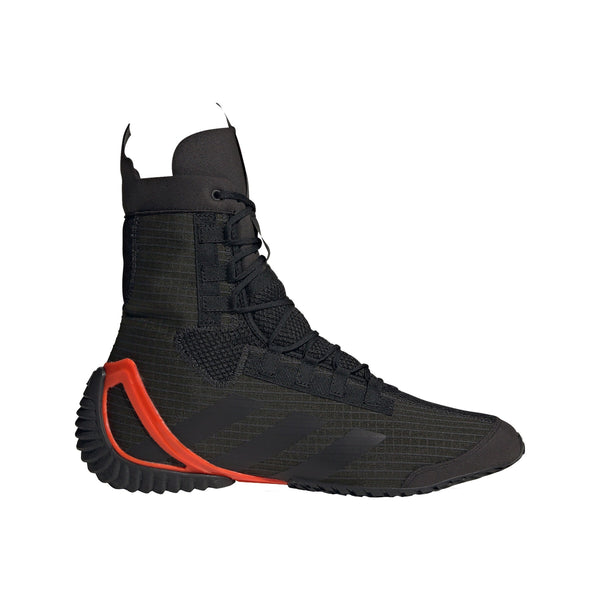 Adidas Speedex 23 Boxing Boots Shoes Carbon Core Black/Solar Red