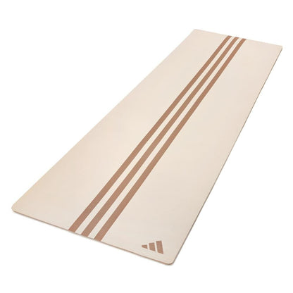 Adidas Yoga Mat Pilates Fitness Stretch Training 10mm (Wonder Beige)