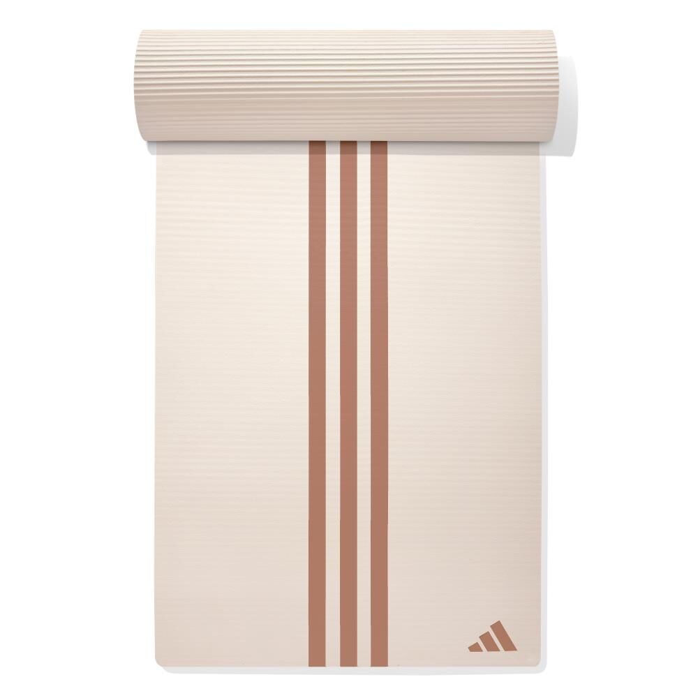 Adidas Yoga Mat Pilates Fitness Stretch Training 10mm (Wonder Beige)