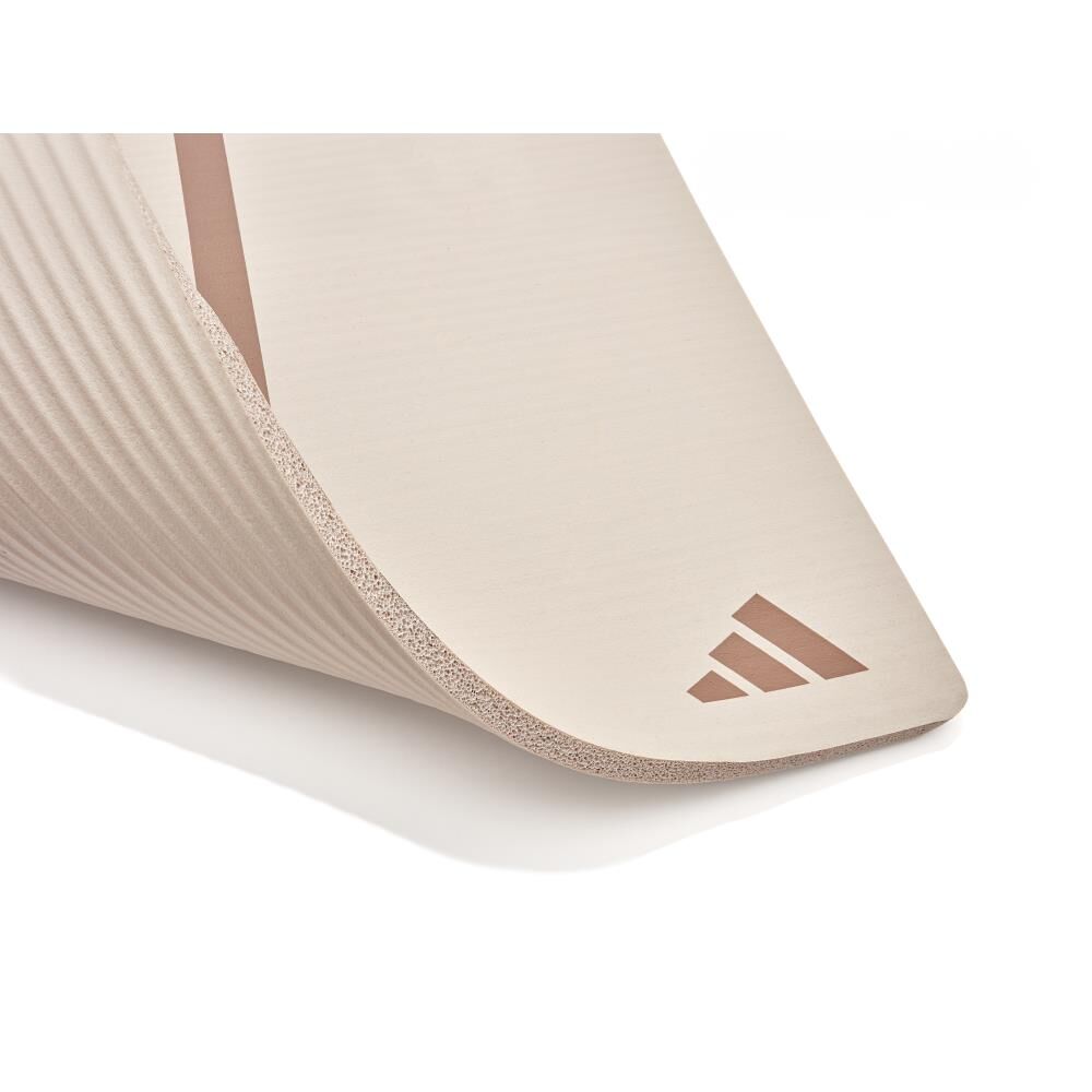 Adidas Yoga Mat Pilates Fitness Stretch Training 10mm (Wonder Beige)