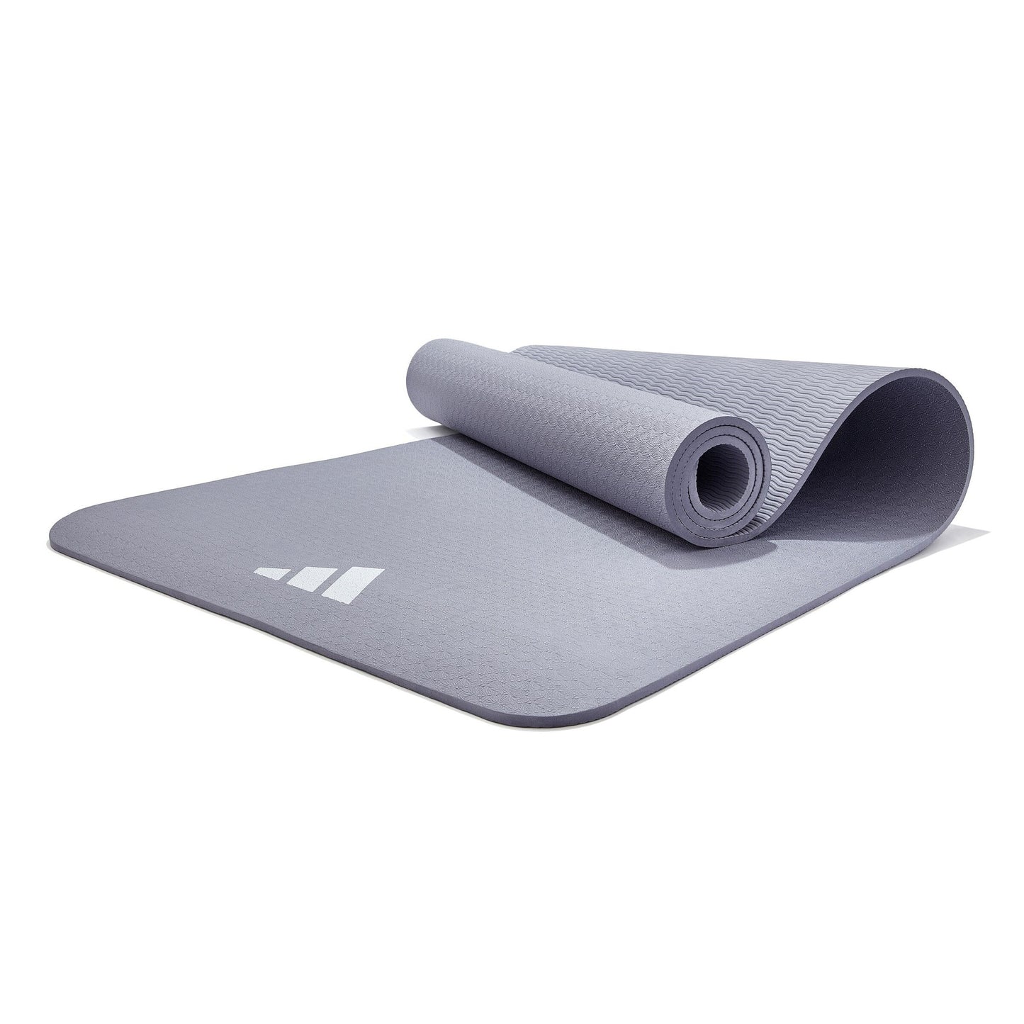 Adidas Yoga Mat Pilates Fitness Stretch Training 8mm (Silver Violet)