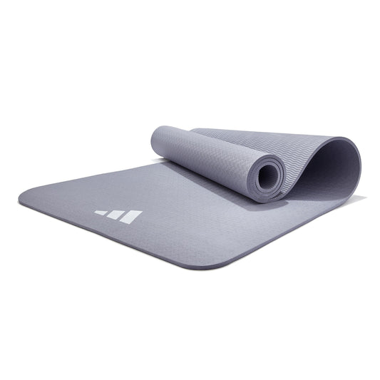 Adidas Yoga Mat Pilates Fitness Stretch Training 8mm (Silver Violet)