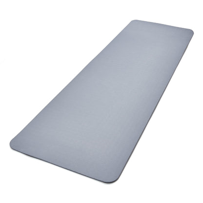 Adidas Yoga Mat Pilates Fitness Stretch Training 8mm (Silver Violet)