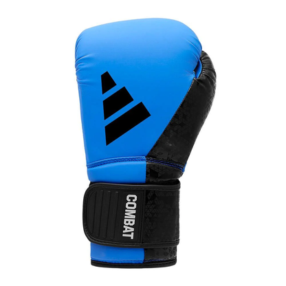 Adidas Combat 50 Boxing Gloves (Blue Rash/Black) - Combat Sports Glove